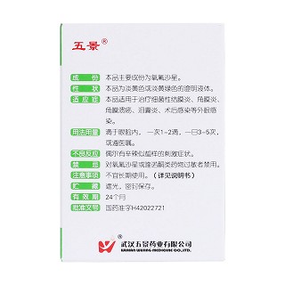氧氟沙星滴眼液(五景)