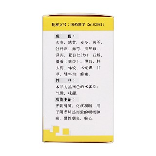 金嗓清音丸功效作用厂家