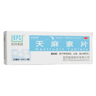 天麻素片(天眩清)