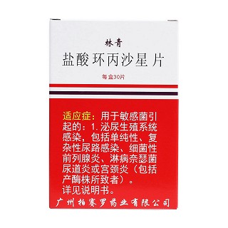 盐酸环丙沙星片价格