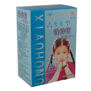少年型 铁锌钙咀嚼片(康之源)