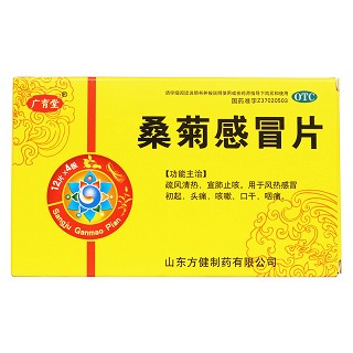 桑菊感冒片价格