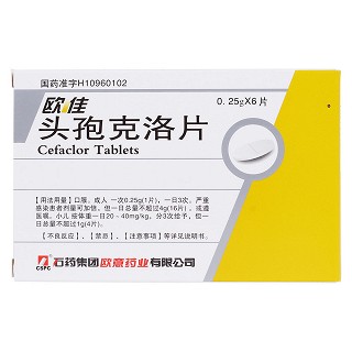 头孢克洛片价格