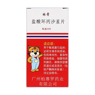 盐酸环丙沙星片价格