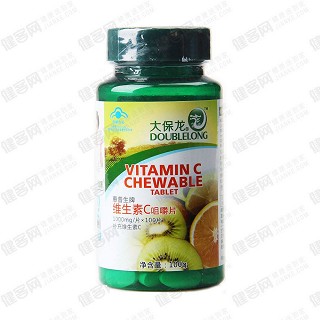 大保龙惠普生牌维生素c咀嚼片