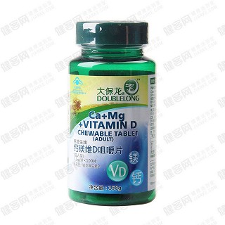 大保龙惠普生牌钙镁维d咀嚼片(成人型)