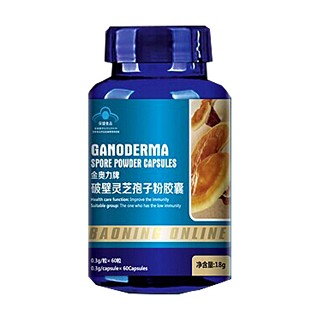 葆宁之家金奥力牌破壁灵芝孢子粉软胶囊(葆宁)