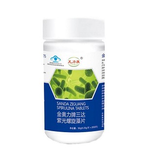 天力康 金奥力牌三达紫光螺旋藻片(华天)