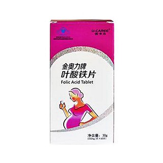 优卡力叶酸铁片(金圣力)