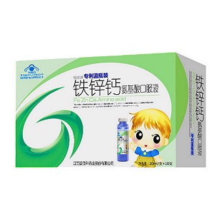 恒湖牌铁锌钙口服液(卡通装)
