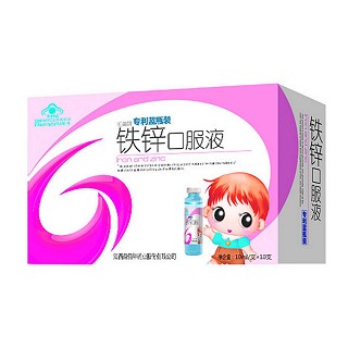 恒湖牌铁锌口服液(卡通装)