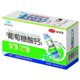 国林牌 葡萄糖酸钙口服液(蓝瓶)