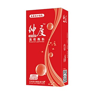 绅度白金系列颗粒安全套(汇通乳胶)