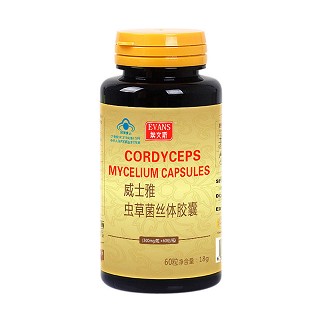 埃文斯虫草菌丝体胶囊(加州阳光)