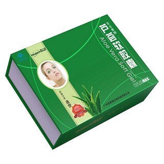 健力特百合康牌芦荟软胶囊(木盒)