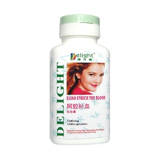 得力健阿胶补血软胶囊(得力健)