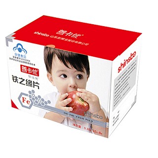 善卡优体恒健牌铁之缘片(婴童装)