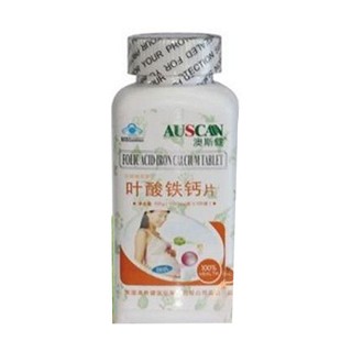 澳斯健叶酸铁钙片(明轩堂)