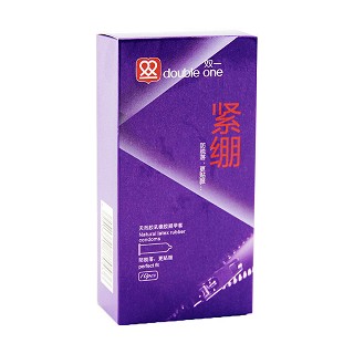 双一紧绷型避孕套(紫色光面型)