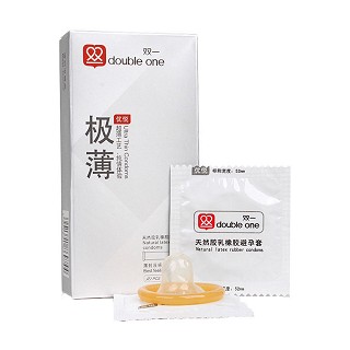 双一优悦避孕套(极薄型)