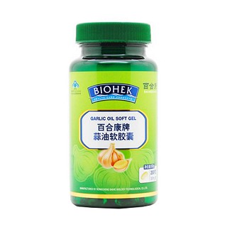 百合康牌蒜油软胶囊 (百合)