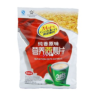 黄金麦氏纯香原味营养燕麦片(智多星)