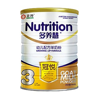 美羚 多养慧—冠悦3段幼儿配方羊奶粉(红星)
