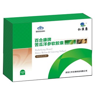 仁淮康 苦瓜洋参软胶囊(西安)