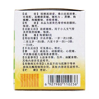 小儿化痰止咳颗粒(5g*10袋)