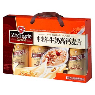 众德中老年牛奶高钙麦片(三江)