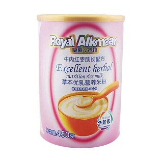 皇家丫克玛 牛肉红枣助长配方草本优乳营养米粉(丫克玛)