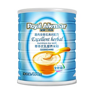 皇家丫克玛 莲肉金银花清润配方草本优乳营养米粉(丫克玛)