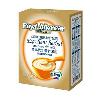 皇家丫克玛 益智仁核桃智护配方草本优乳营养米粉(丫克玛)