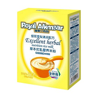 皇家丫克玛 银耳雪梨清润配方草本优乳营养米粉(丫克玛)