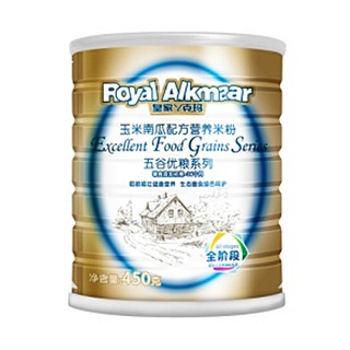 皇家丫克玛 玉米南瓜配方营养米粉五谷优粮系列(丫克玛)