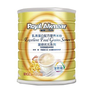 皇家丫克玛 乳清蛋白配方营养米粉富硒优元系列(丫克玛)