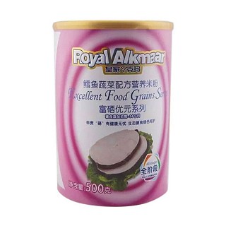 皇皇家丫克玛 鳕鱼蔬菜配方营养米粉富硒优元系列(丫克玛)
