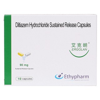 盐酸地尔硫卓缓释胶囊(艾克朗)