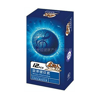 主持人旋律螺纹安全套(爱超健康)