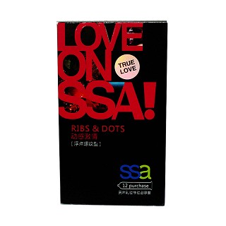 ssa动感激情安全套(浮点螺纹型)