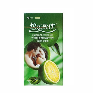 快乐伙伴安全套(柔滑 甜橙香)