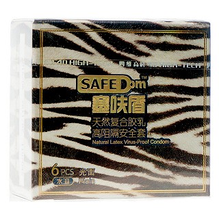 塞呋盾高阻隔安全套动物皮毛装(水溶光面)