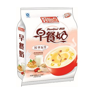 好怡点红枣五谷早餐奶(袋装)