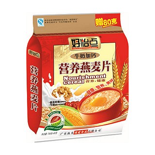 好怡点牛奶加钙营养燕麦片(袋装)