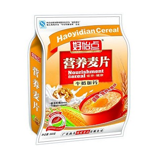 好怡点牛奶加钙营养麦片(袋装)