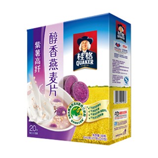 桂格醇香燕麦片紫薯高纤(百事)