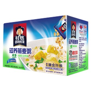 桂格鸡茸玉米味滋养燕麦粥(百事)