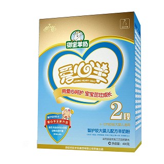 爱心羊 智护较大婴儿配方羊奶粉2段(爱贝乐)