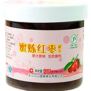 江山牌蜜炼红枣罐头(江山健康)