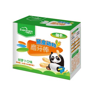 爱婴佳 顽皮动物磨牙棒胡萝卜口味(爱佳)